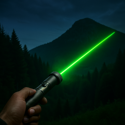 Long Range Laser Pointer, Aluminum Laser Pen with Key Lock