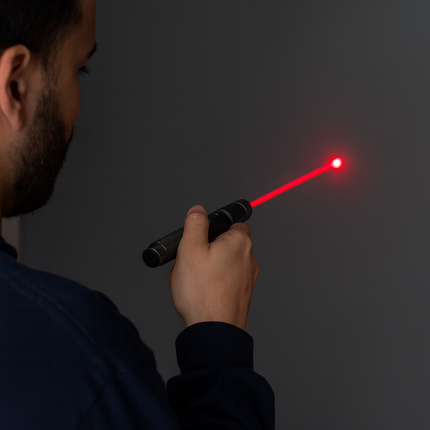 Long Range Laser Pointer, Rechargeable Green Laser Pointer Pen with Adjustable Focus