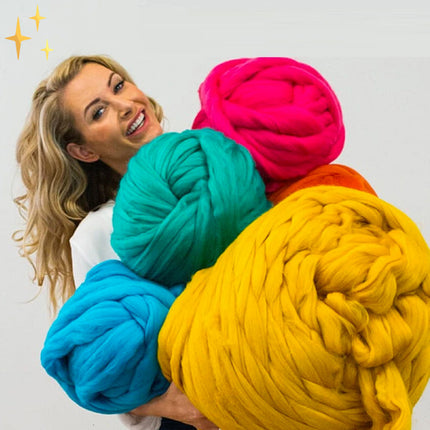 Chunky Yarn for Blankets, 2.2 lb – image 7