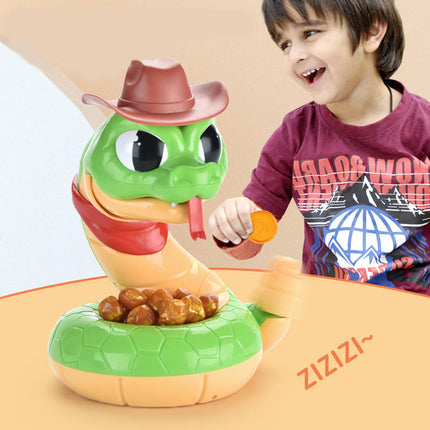 Party Games for Kids, Family Games, Snake Board Game with Gold Nuggets, Gold Rush Game, Board Games for 4 Year Olds