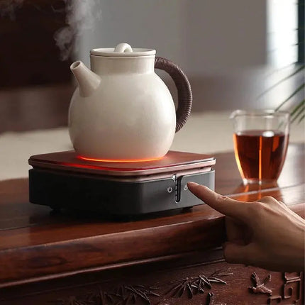 Electric Hot Plate for Tea, Electric Burner with Auto Shut Off – image 4