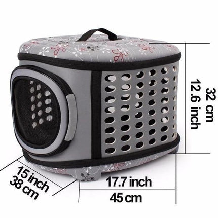 Cat Carrier with Soft Sides and Hard Base | Safe and Comfortable Travel for Your Feline Friend
