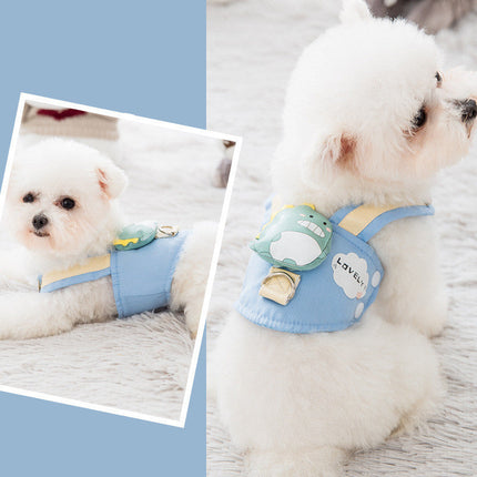 Breathable Dog Harness Vest for Small-Medium Pets | Comfortable and Easy to Wear for Daily Walks