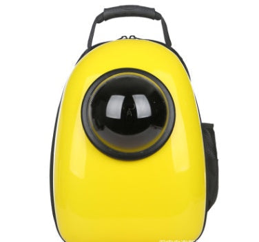 Pet Carrier Backpack with Space Capsule Design | Breathable & Airline Approved for Comfortable Travel