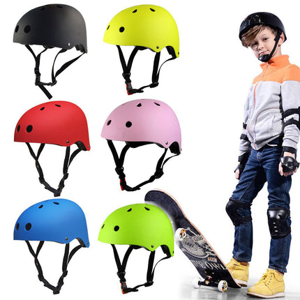 Bike Helmet, Skateboard Helmet with Adjustable Fit, Bicycle Helmet for Rollerblading and Skating