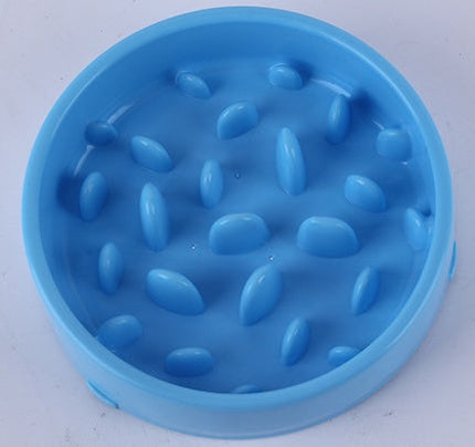 Pet Slow Food Bowl with Progressive Design | Reduces Choking and Digestive Issues for Cats and Dogs