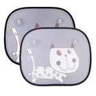Baby Car Window Sun Shades with Cute Cartoon Designs | UV Protection and Sunlight Blockers for Kids and Pets