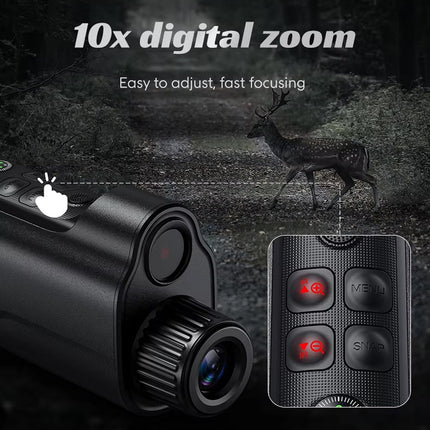 1080P HD Thermal Monocular with 800m Range & 10x Zoom | Nighttime Exploration Tool 5