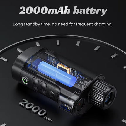1080P HD Thermal Monocular with 800m Range & 10x Zoom | Nighttime Exploration Tool 6