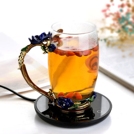 Coffee Mug Warmer with Waterproof Design & Temperature Control | Keep Beverages Warm at Home or Office