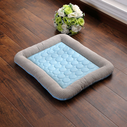 Pet Cooling Pad with High-Tech Cool Silk Fabric | Comfortable Mat for Dogs and Cats to Beat the Heat