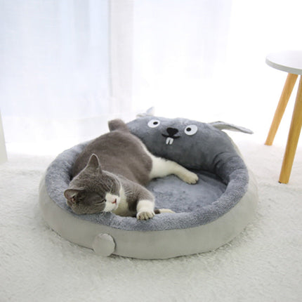 Cozy Comfort Plush Pet Mat with Machine Washable Fabric | Stylish Bed for Ultimate Pet Relaxation