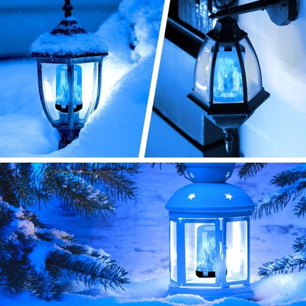 Flame-Effect LED Bulb with Four Lighting Modes | Realistic Flickering Fire Glow for Atmosphere and Ambiance