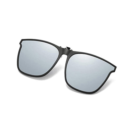 Polarized Clip On Sunglasses for Prescription Glasses, Flip Up Sunglasses UV400