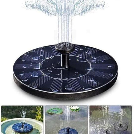 Solar Bird Bath Fountain, Solar Fountain Pump with 4 Spray Modes – image 8