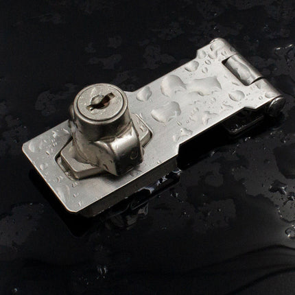 No Drill Door Lock with Keys, Refrigerator Lock – image 10