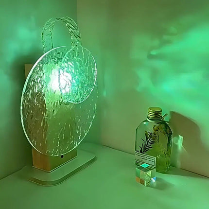 Sunset Ambiance Light with Adjustable Projection | Romantic Ocean Waves and Sunset Effects for Cozy Atmosphere