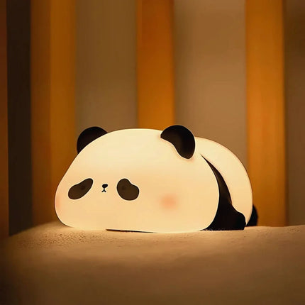 SqueezeBuddies Night Light with Adjustable Brightness | Portable Rechargeable Light for Cozy Bedtime Atmosphere