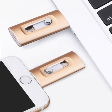 USB Flash Drive 3 in 1, Metal Memory Stick – image 10