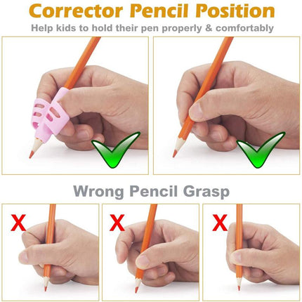 Pencil Grips for Kids, Handwriting Practice Pencil Grip Trainer – image 10