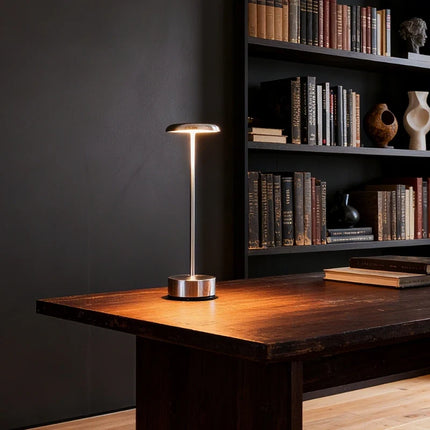 Dimmable Table Lamp with Adjustable Brightness Levels | Sleek Aluminium Design for Modern Interiors