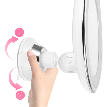LED Vanity Mirror, Lighted Makeup Mirror with 360 Rotation – image 5
