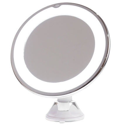 LED Vanity Mirror, 10x Magnifying Mirror with Light and Suction Cup – image 4