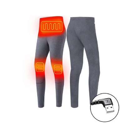 Heated Winter Thermal Underwear Set for Men and Women, Heated Long Underwear – image 11
