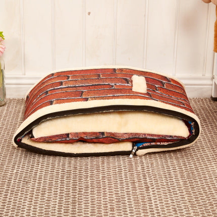 Washable Pet Nest with Detachable Design | Portable and Versatile Bed for Comfortable Pet Sleep