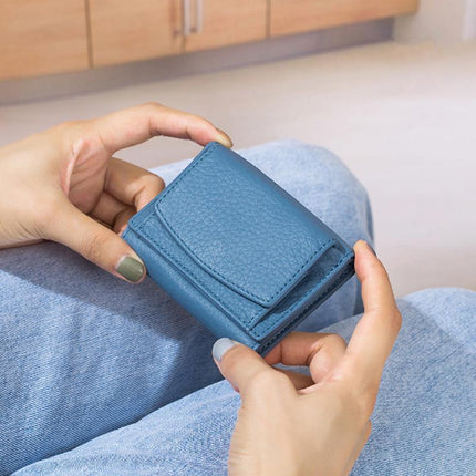 Womens Wallet, RFID Blocking Wallet with Coin Purse and Cash Slot
