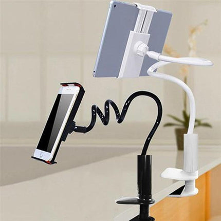 360° Rotatable Phone & Tablet Stand with Large Suction Base | Adjustable Lazy Mount for Hands-Free Viewing