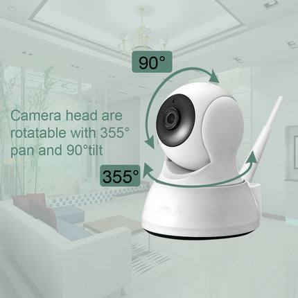 HD Night Vision Security Camera with PTZ Functionality | Wireless Surveillance for Enhanced Home Protection