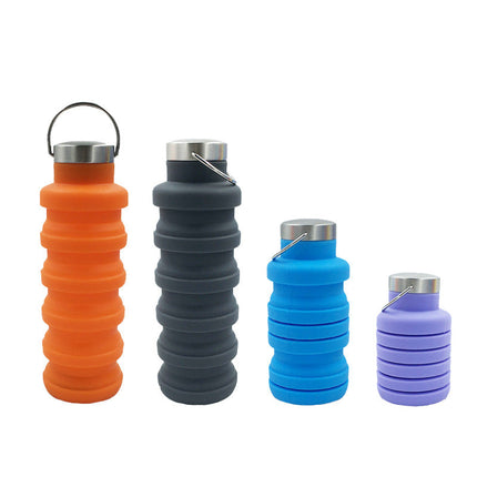 Collapsible Water Bottle, Reusable Water Bottles BPA Free – image 4
