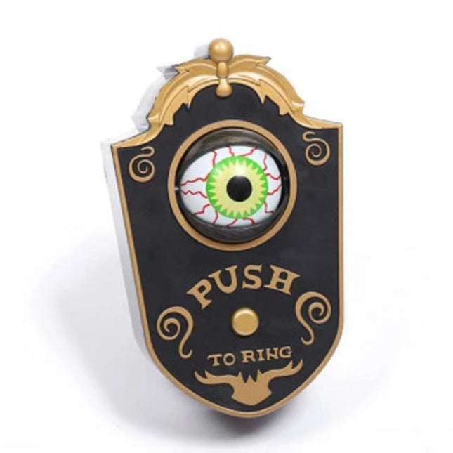 Halloween Doorbell Prop with Glowing Eyeball