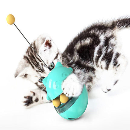 Interactive Cat Toy with Treat Dispenser | Fun Feeding Solution to Improve Intelligence and Reduce Boredom