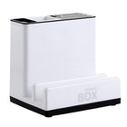 Knife & Utensil Organizer with Two-Tier Shelf | Modern Storage Solution for Efficient Kitchen Organization