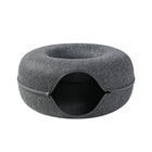 Cat Tunnel Nest for Cats with Removable Washable Design | Dual-Use Play and Rest Bed for Feline Comfort