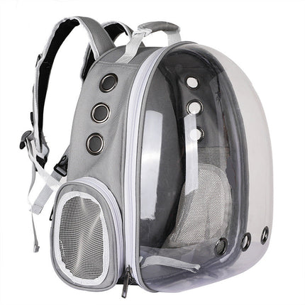 Portable Pet Backpack Carrier Bubble with Transparent Window | Lightweight Design for 360-Degree Sightseeing