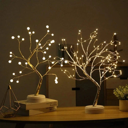 Fairy Tree Decorative LED Light with Fully Adjustable Branches | Cozy Warm White Glow for Home and Garden Decor