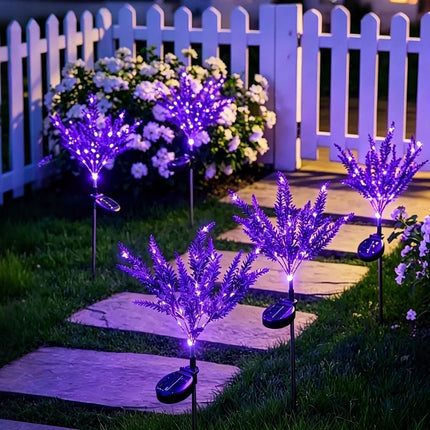 Solar Flower Lights for Garden with Timeless Floral Design | Durable Outdoor Décor for Enchanting Nighttime Glow