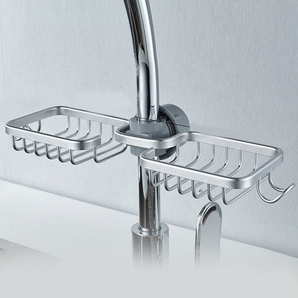 Shower Caddy No Drill, Shampoo and Soap Holder for Pipes – image 15