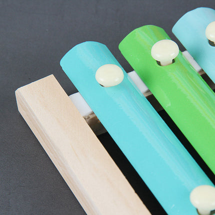 Wooden Piano Toy with Knocking Mallet, Hand Eye Coordination Toys – image 11