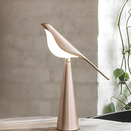 Serene Magpie Light with Adjustable Brightness Modes | Whimsical Acrylic and Metal Design for Versatile Ambiance