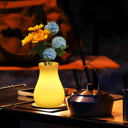 Cordless Table Lamp, Outdoor Planter Light for Flowers and Patio Decor – image 4