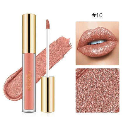 Liquid Lipsticks, Glitter Lip Gloss with Metallic Diamond Shimmer – image 11