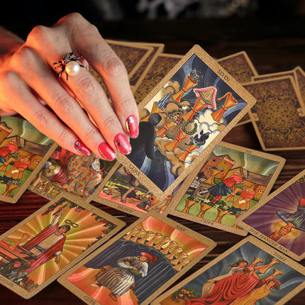 Tarot Card Deck with Guide Book, Fortune Telling Cards – image 14