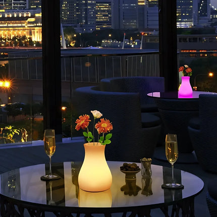 Cordless Table Lamp, Decorative Vase Lamp with Remote and 16 Colors – image 10