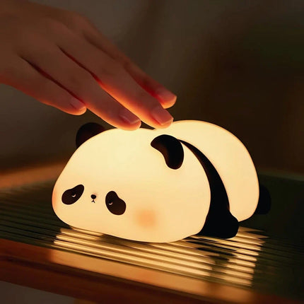 SqueezeBuddies Night Light with Adjustable Brightness | Portable Rechargeable Light for Cozy Bedtime Atmosphere