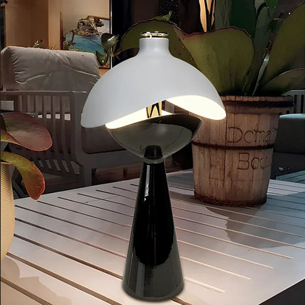 Sculpted Table Lamp with Dimmable Lighting & Portable Design | Elegant Home Decor for Cozy Ambiance