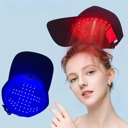 Red Light Therapy Hair Growth Cap with Adjustable Fit | Stimulate Follicles for Fuller, Healthier Hair in 10 Minutes a Day